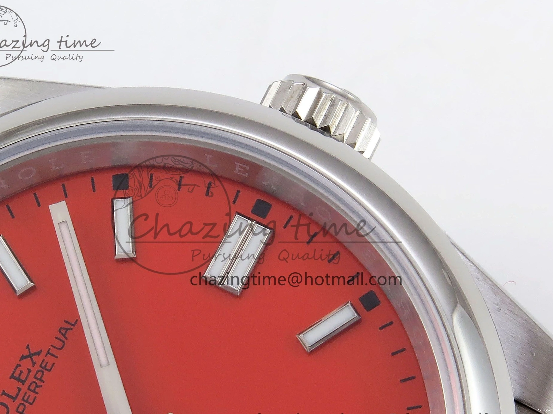 MiroTime 0513 WrinkleFree Oyster Perpetual 126000 36mm APF 1:1 Best Edition 904L Steel Red Dial VR 1422